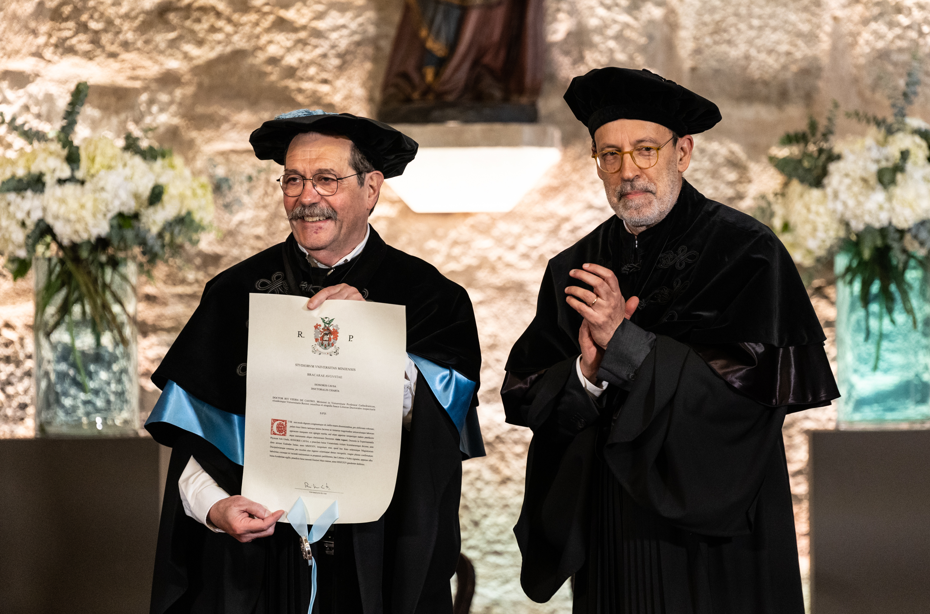 Thumbnail da galeria Honoris Causa Alain Aspect